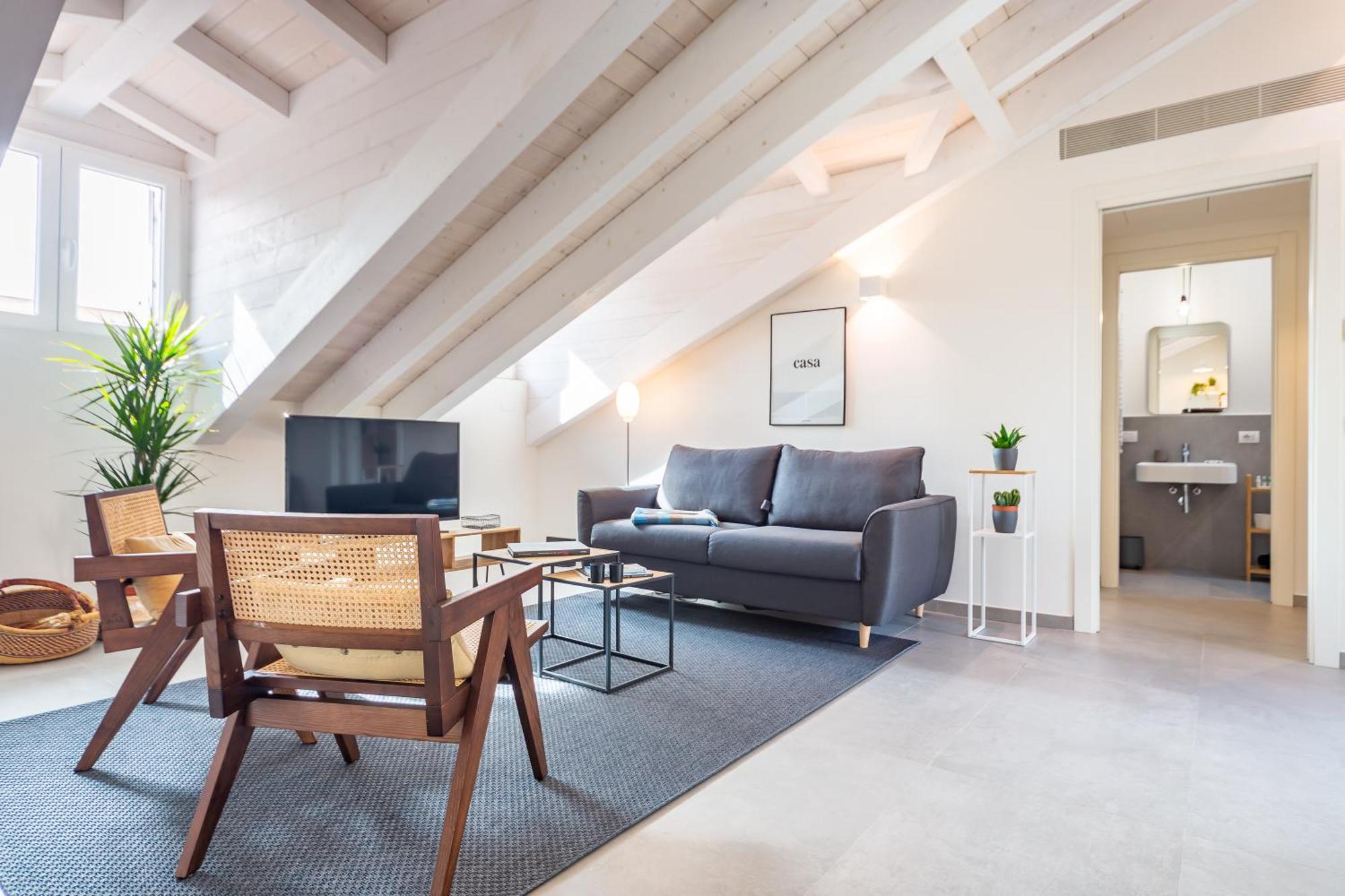 Ferienwohnung La Mansarda Di Sarpi Mailand Exterior foto