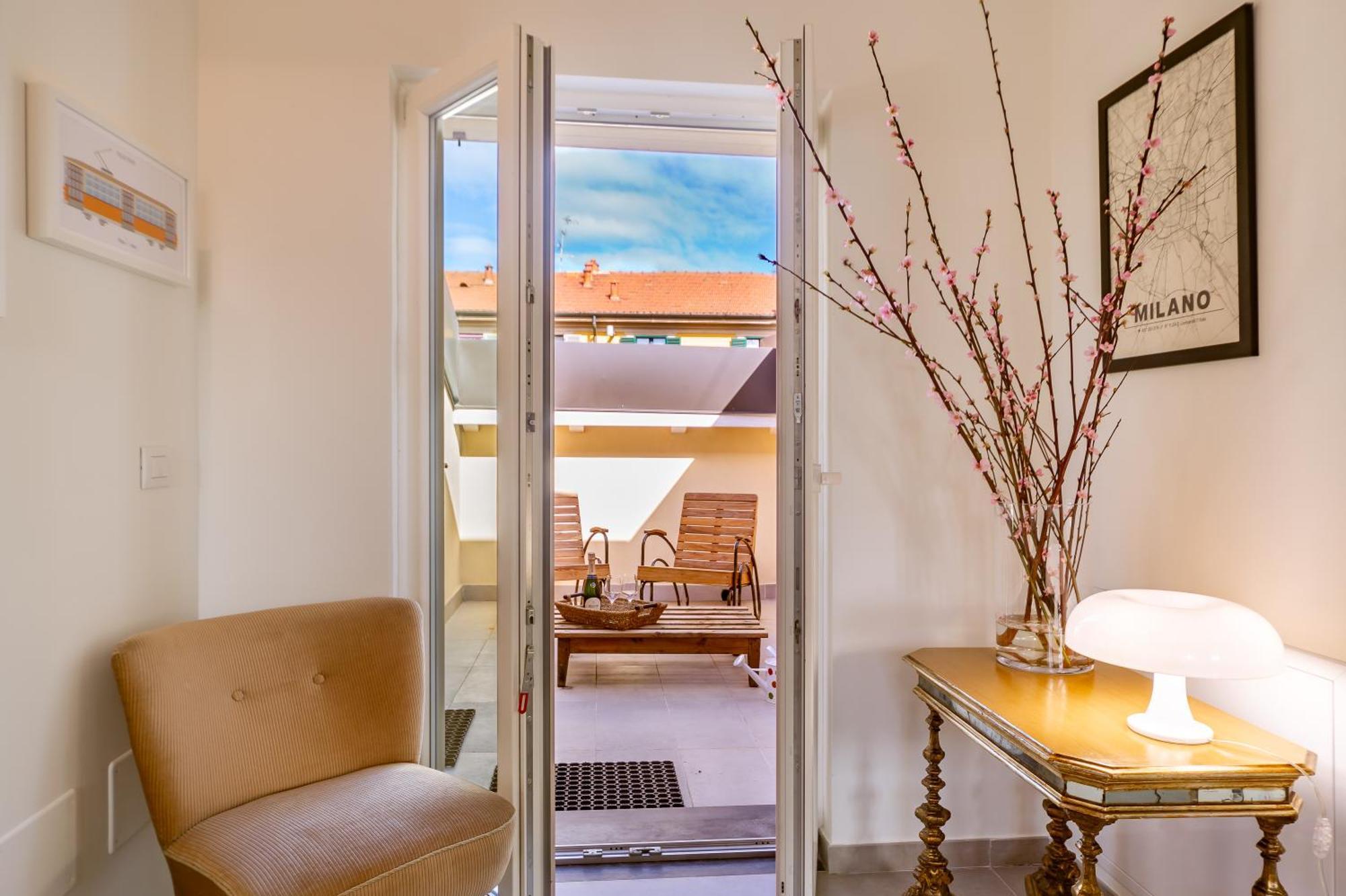 Ferienwohnung La Mansarda Di Sarpi Mailand Exterior foto