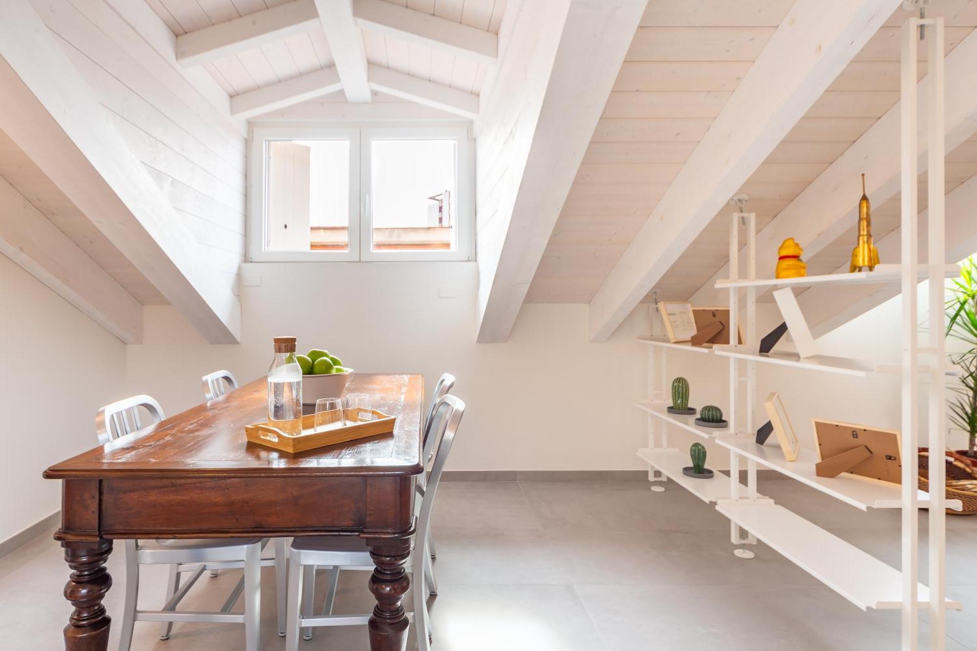Ferienwohnung La Mansarda Di Sarpi Mailand Exterior foto